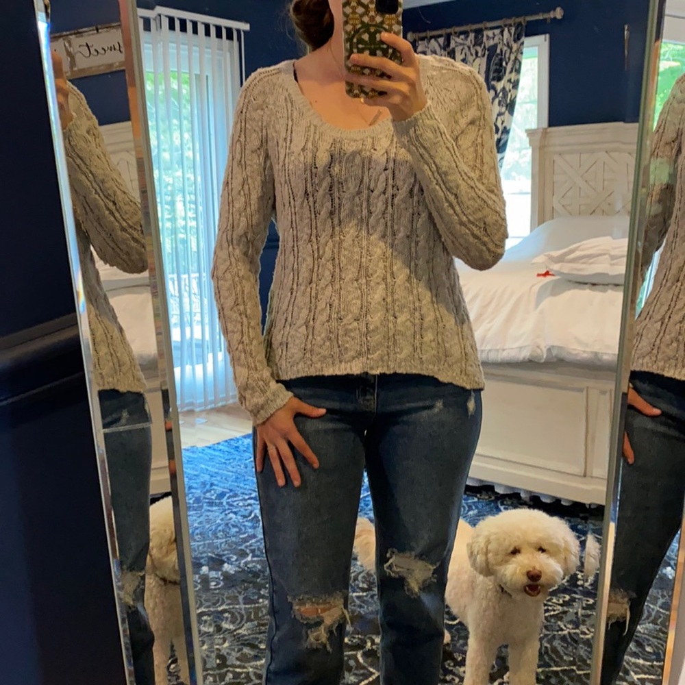 Grey sweater